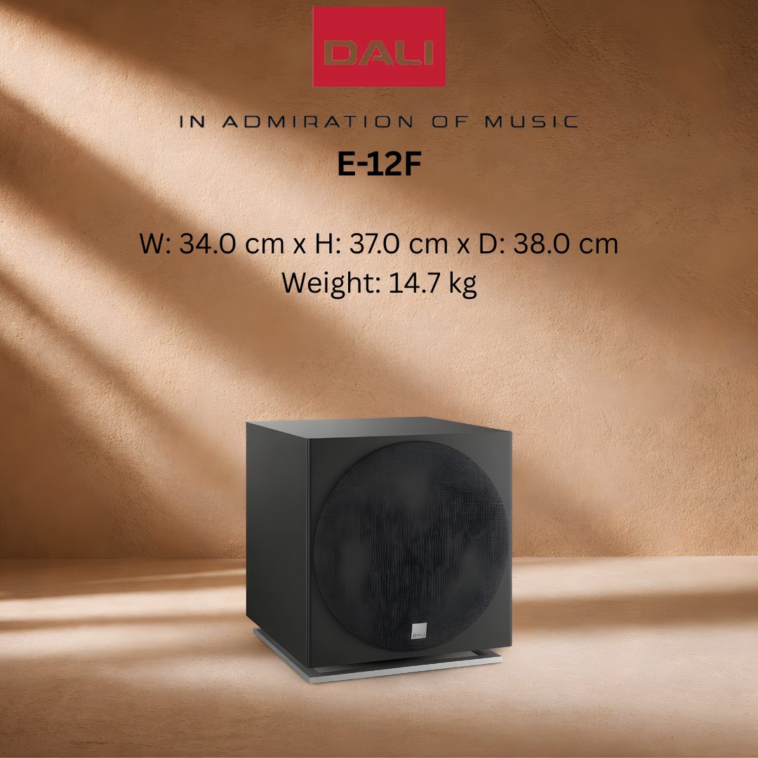 Dali E-12F Black Cover