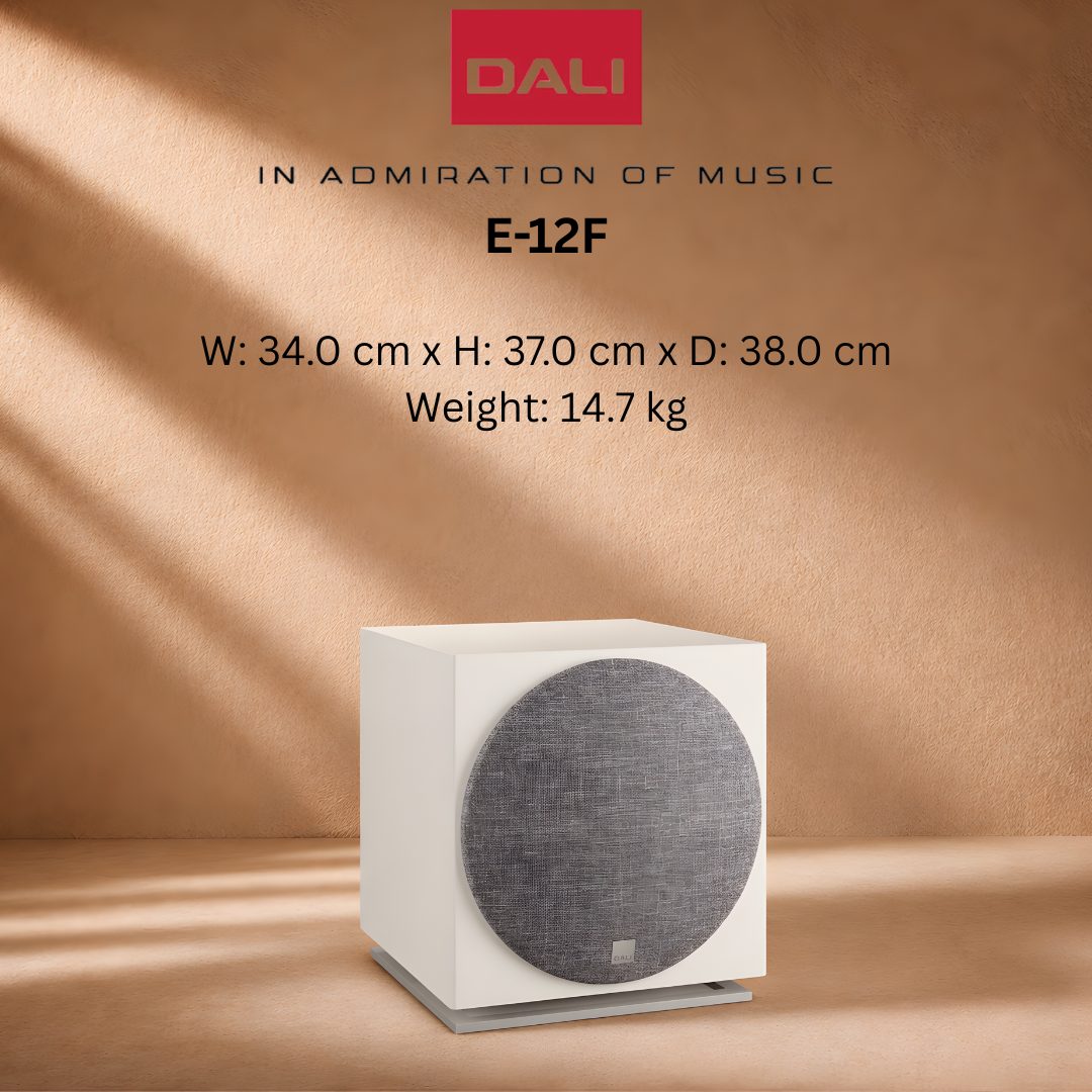Dali E-12F Front White Cover