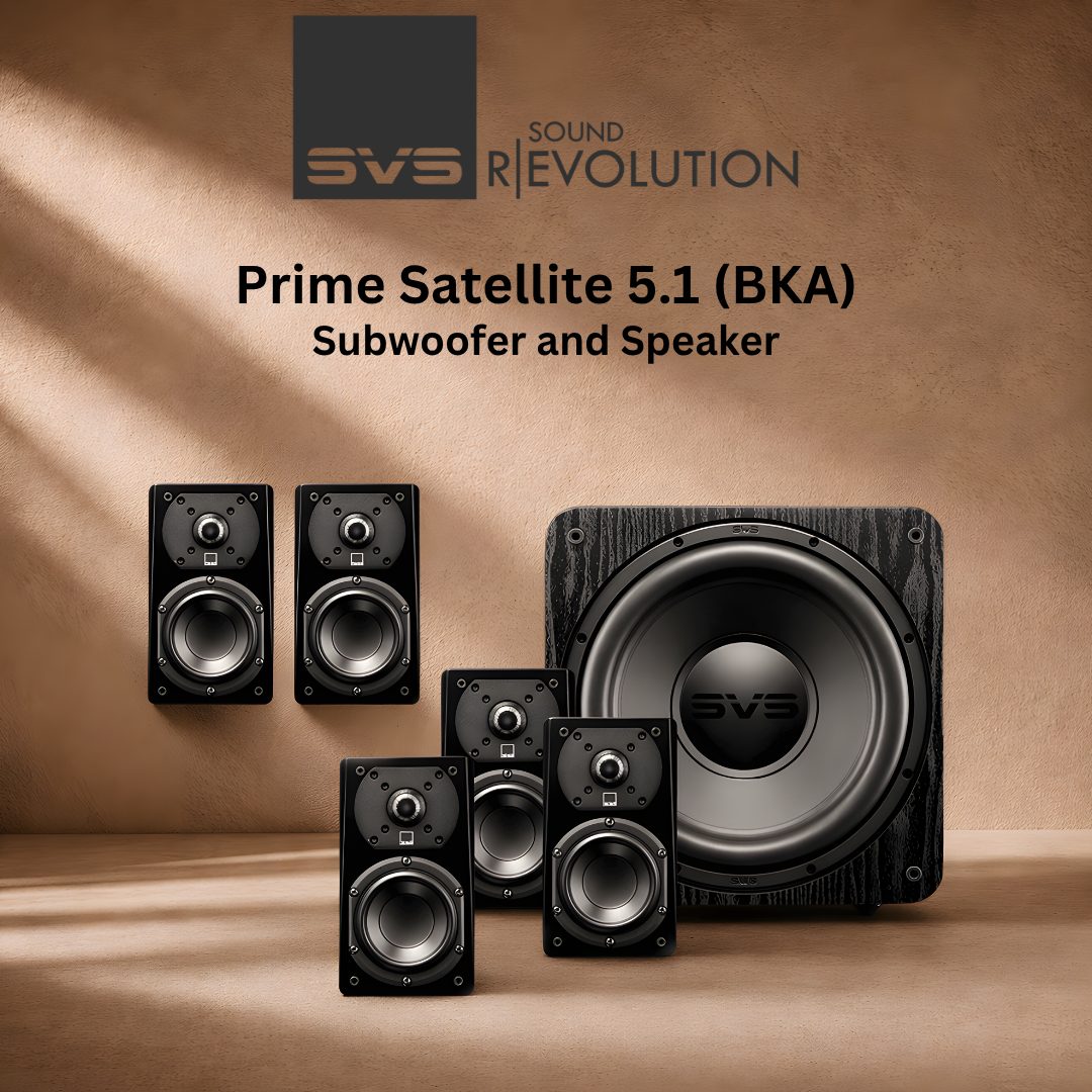 SVS Prime satellite sub and speaker
