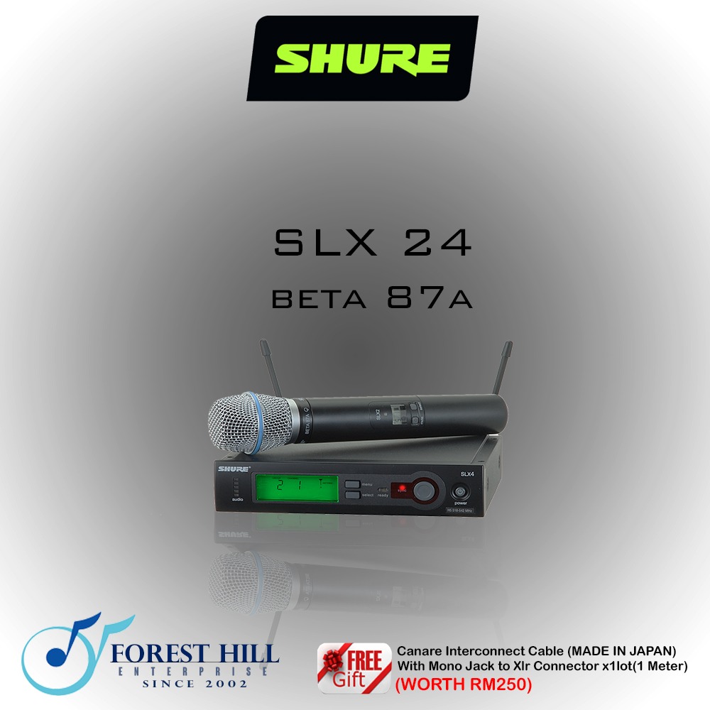 shure SLX24 Beta87A