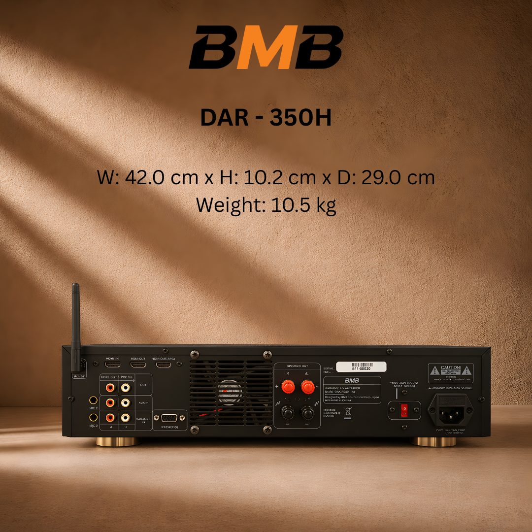 BMB DAR-350H back
