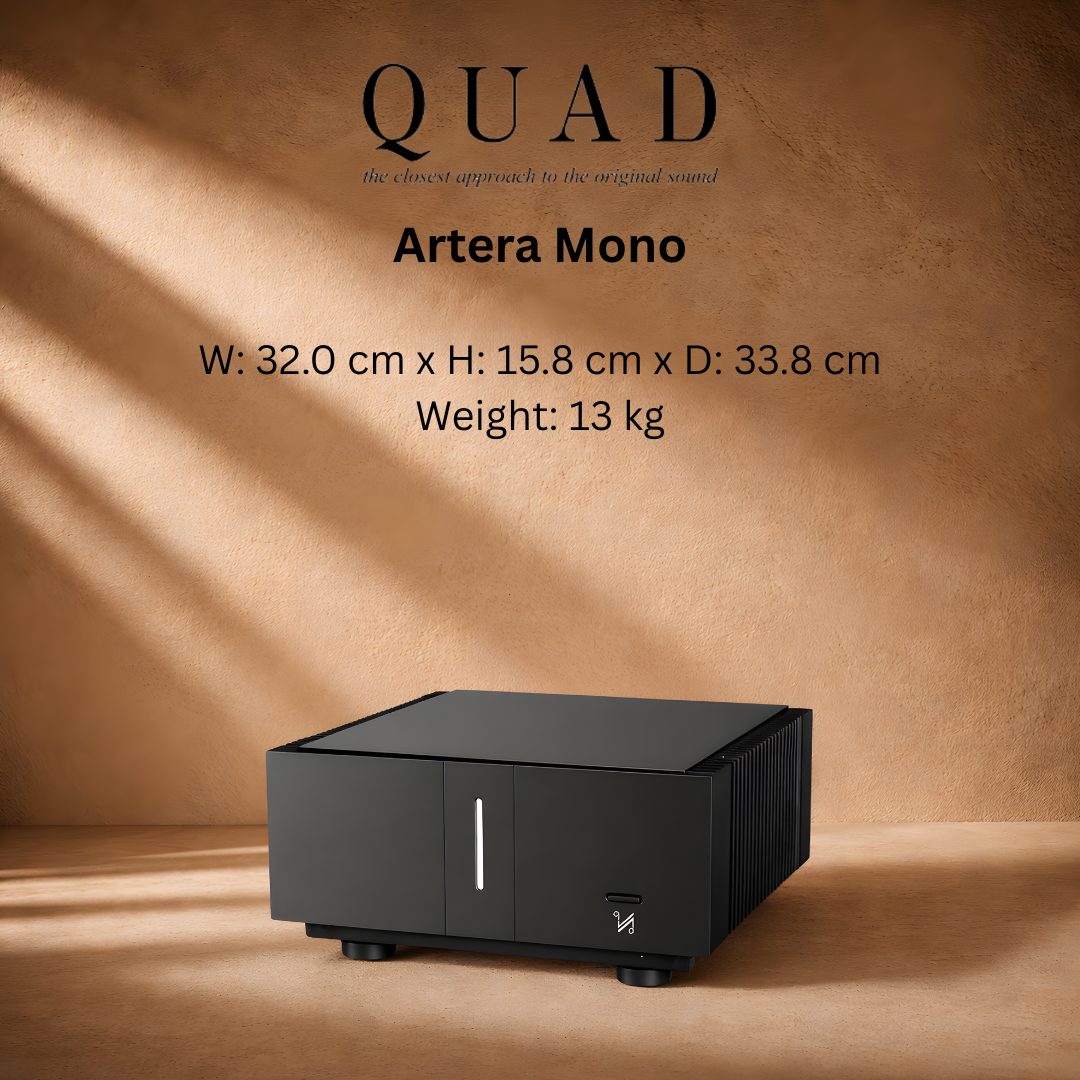 Quad Artera Mono Black side