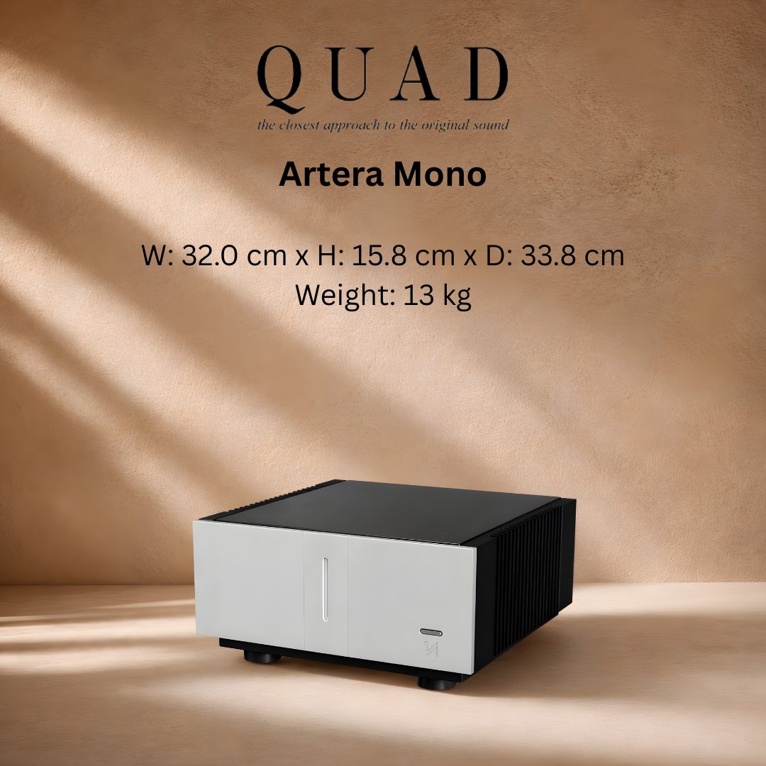Quad Artera Mono White side