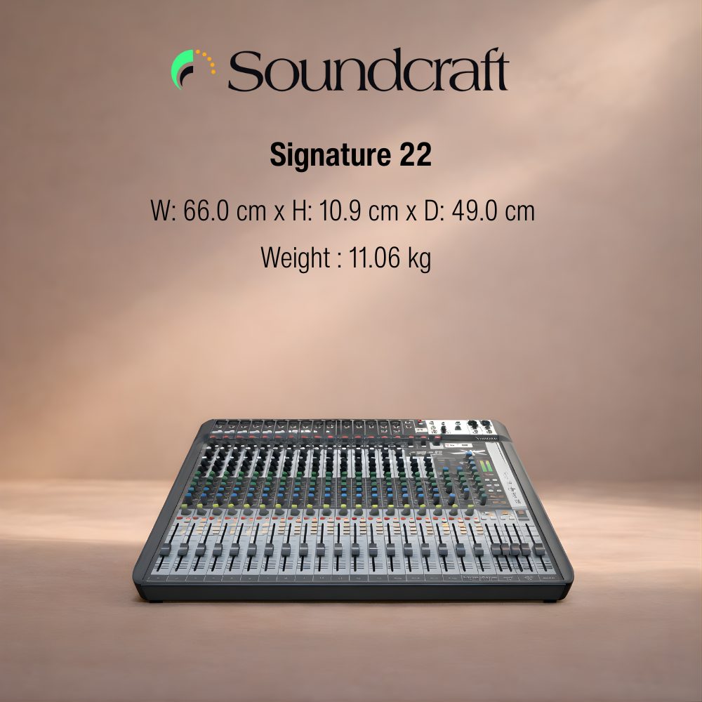 soundcraft signature22