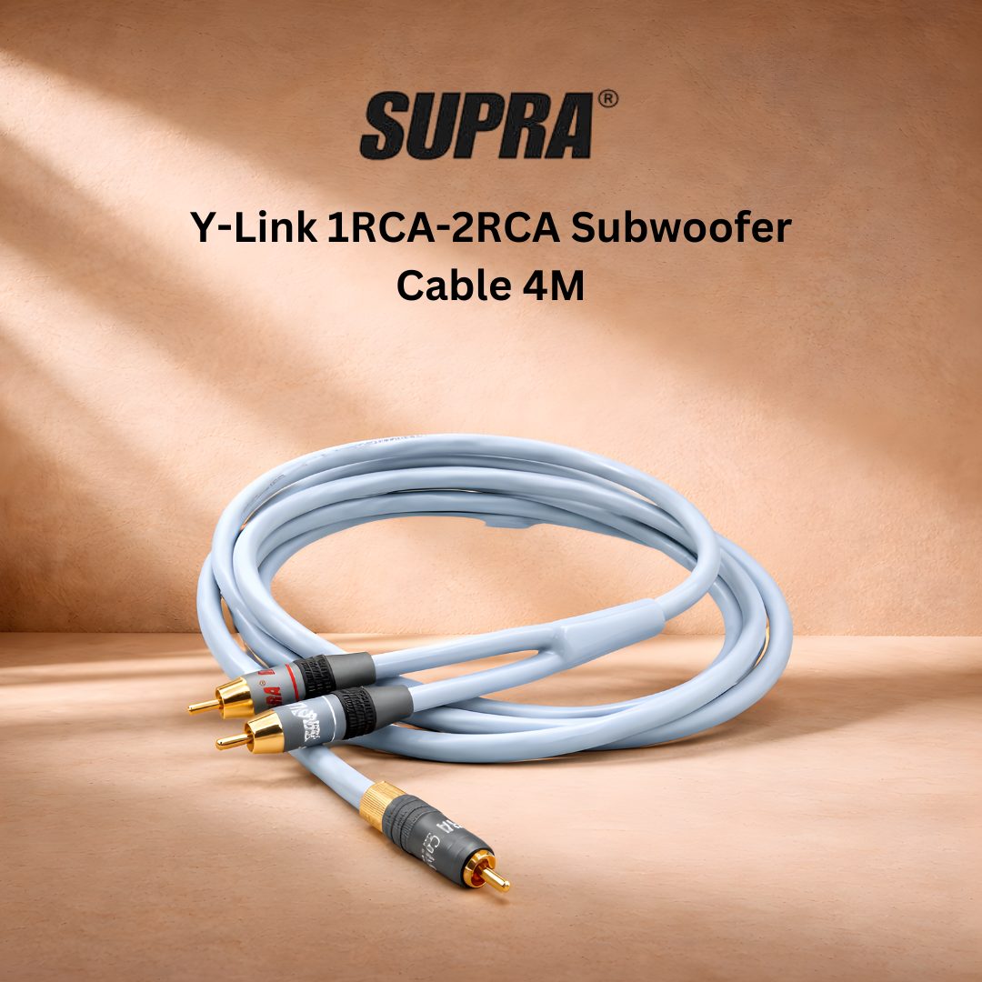 SUPRA Y-Link 1RCA-2RCA SUB