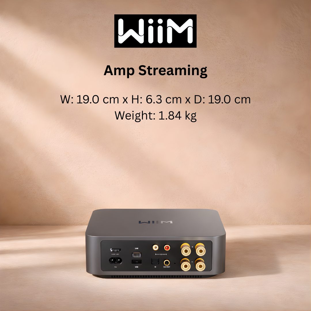 Wiim Amp Streaming Back
