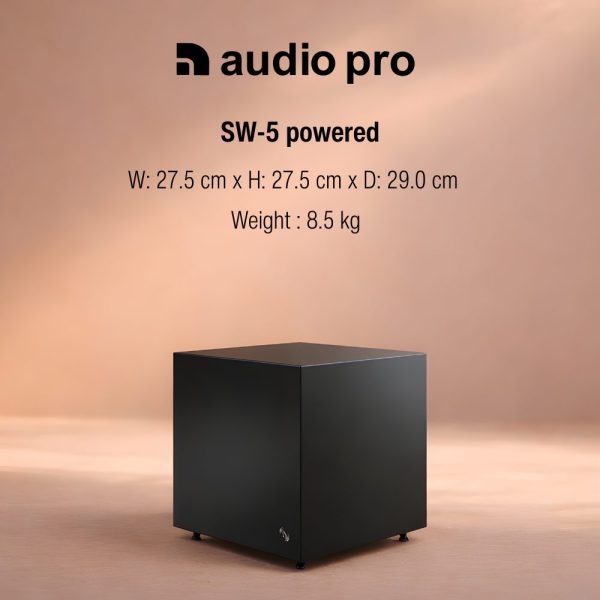 audio pro sw-5 powered