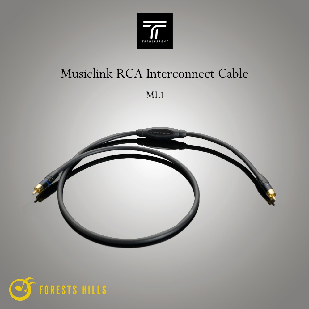 transparent musiclink rca 1m