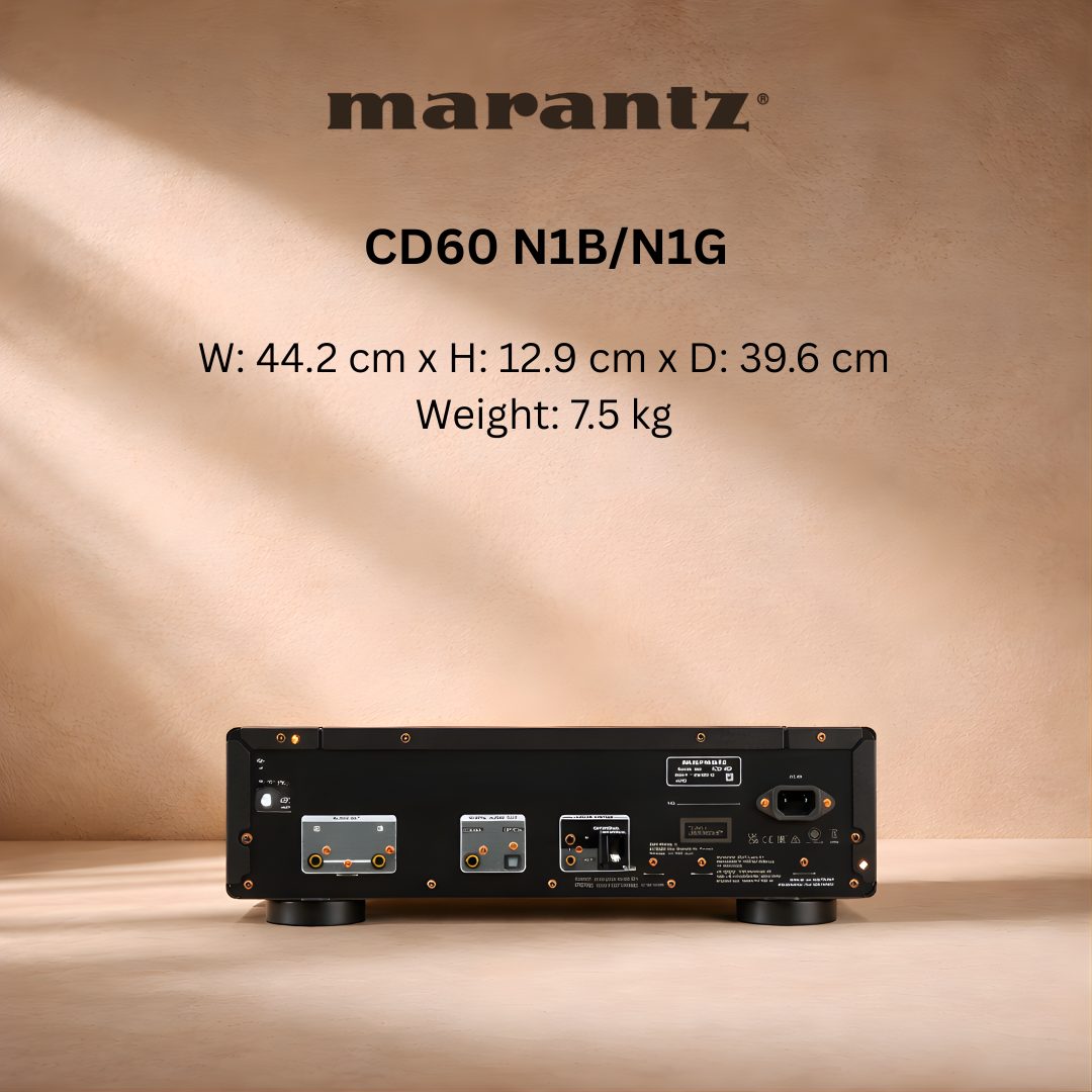 Marantz CD60 N1B N1G Back