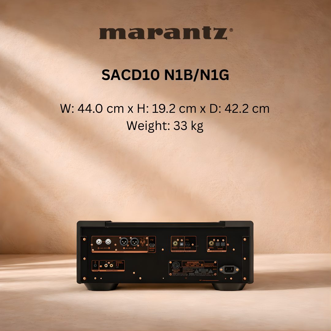 Marantz SACD10 N1B N1G Back