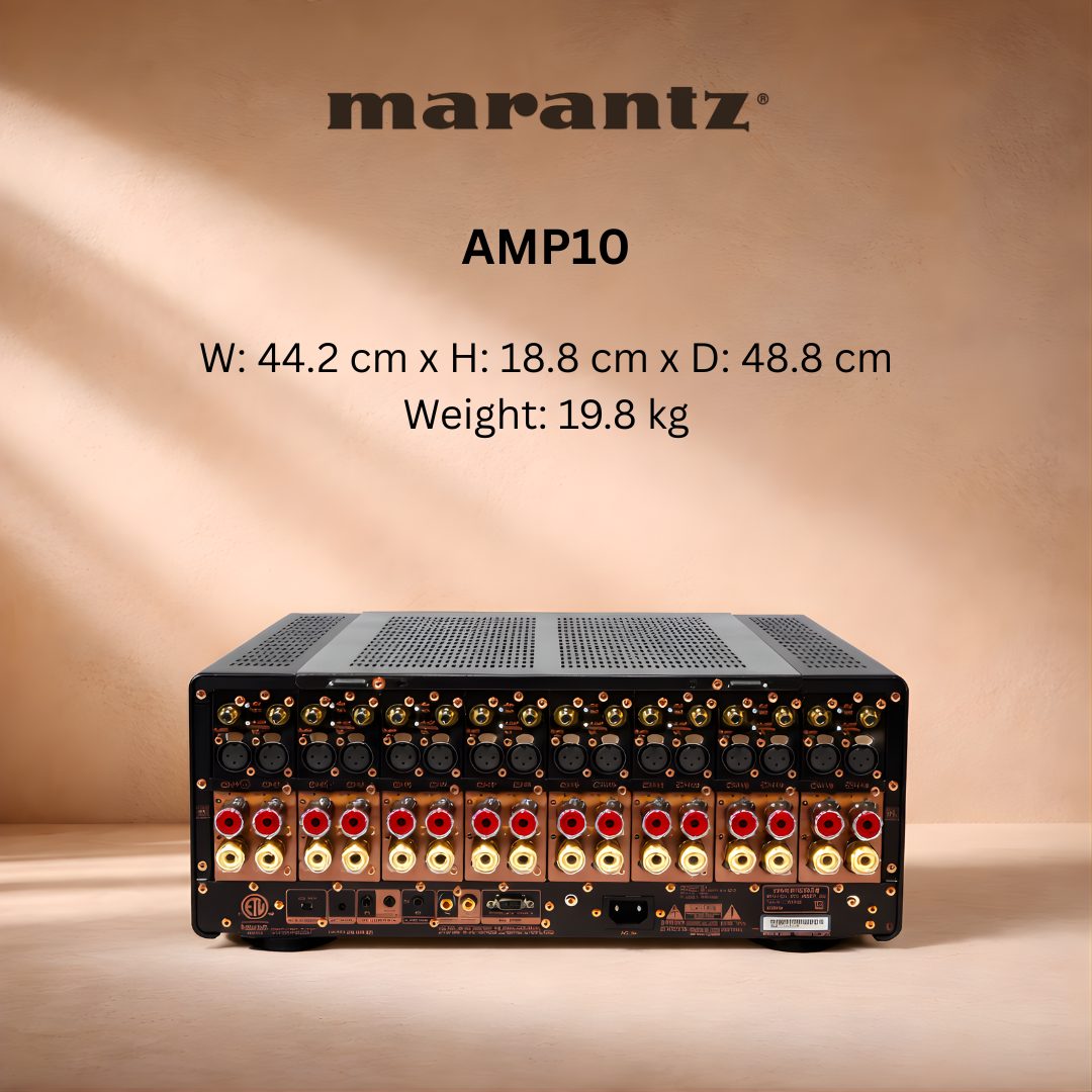 Marantz amp10 Back