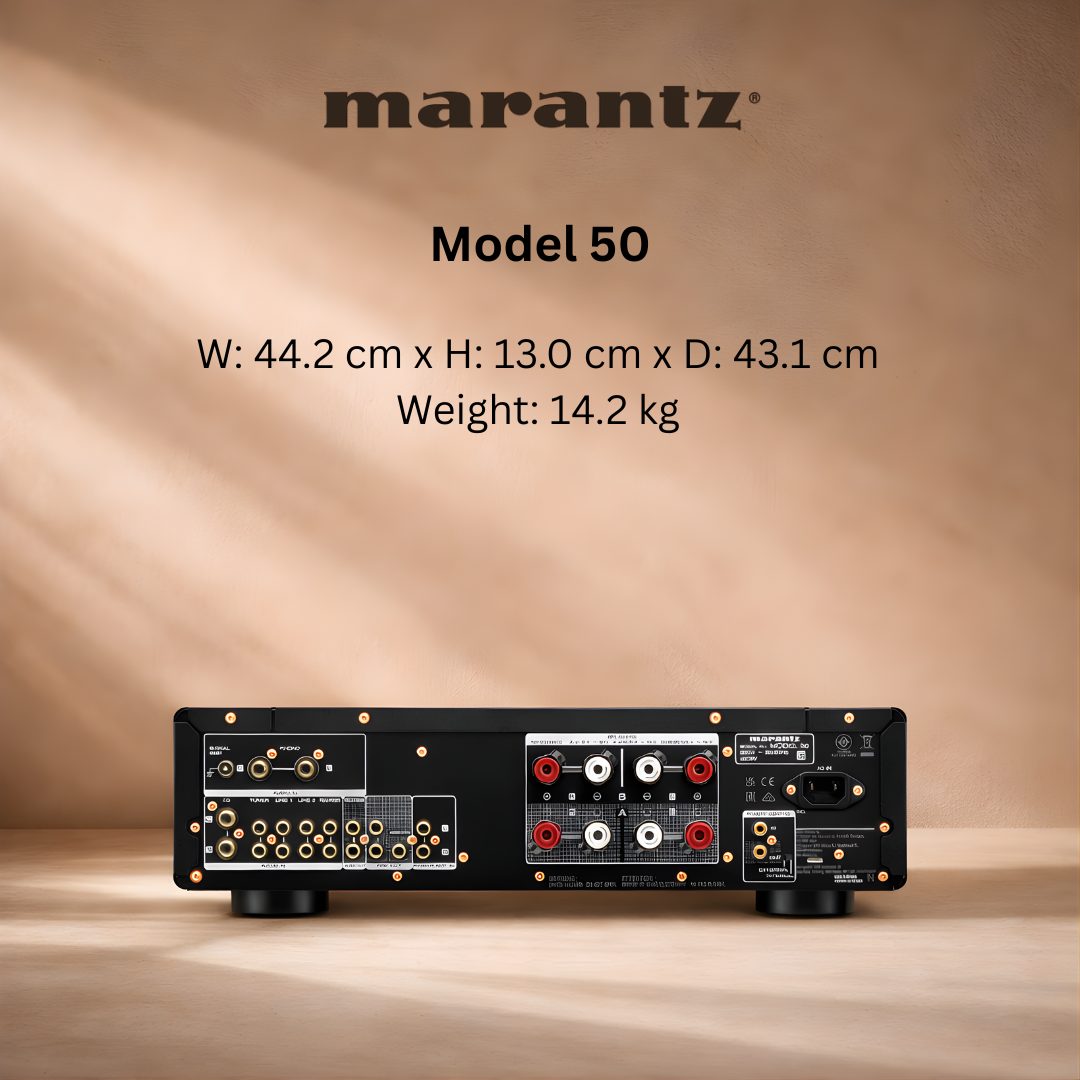 Marantz model 50 back