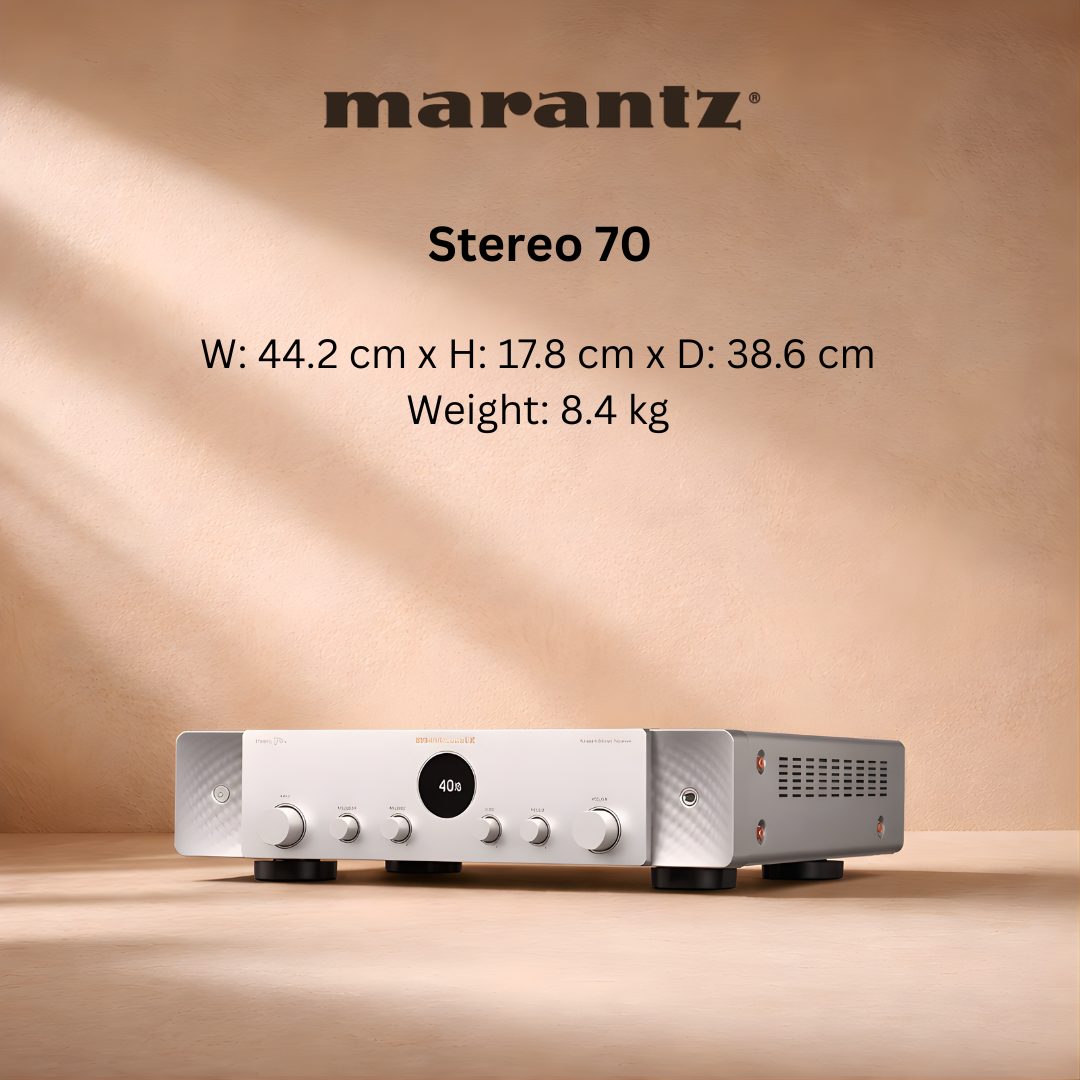 Mrantz stereo 70 white