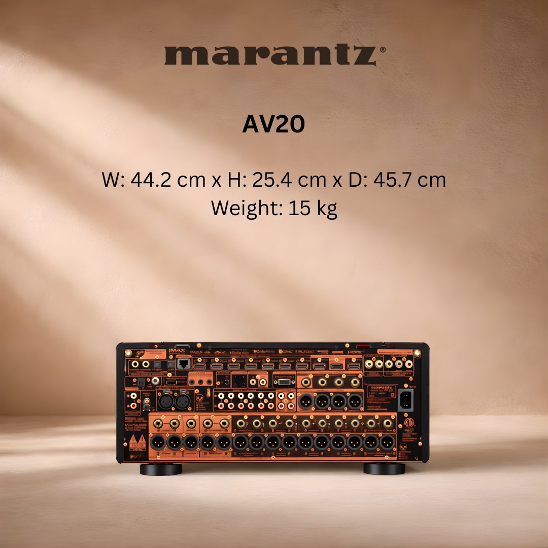 marantz AV20 Back