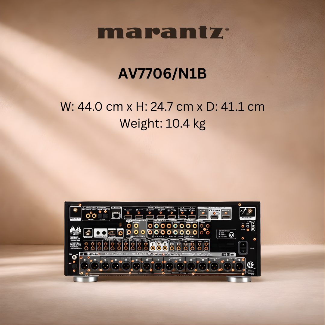 marantz AV7706 N1B Back