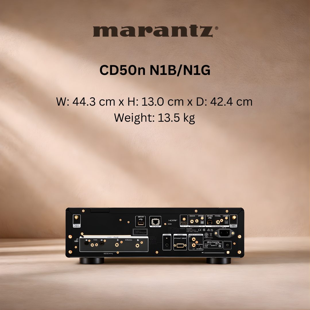 marantz CD50n N1B N1G Back