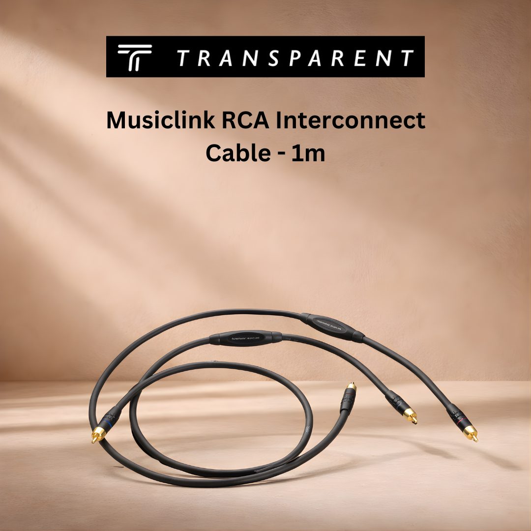 Musiclink RCA Interconnect cable 1m